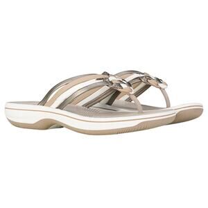 CLARKS Breeze Coral Cloudsteppers Flip Flop Sandal Size US Women 11 New w/ Tag